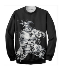 Warrior Crewneck - Black-Peter Holmes-Munky King