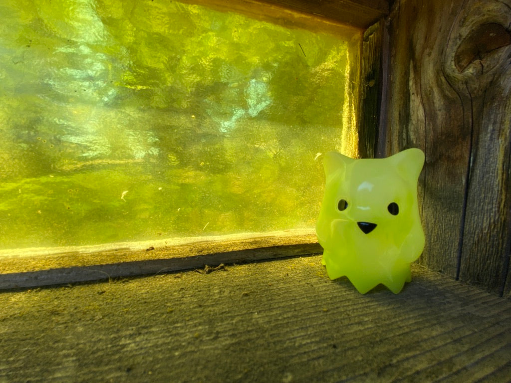 Ghostbear - Green Swirl GID-Luke Chueh-Munky King