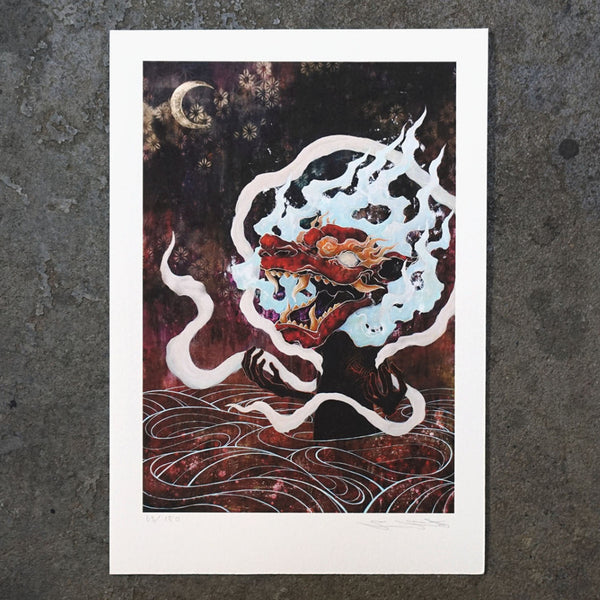 Screaming for the Sunrise Print-Yoskay Yamamoto-Munky King